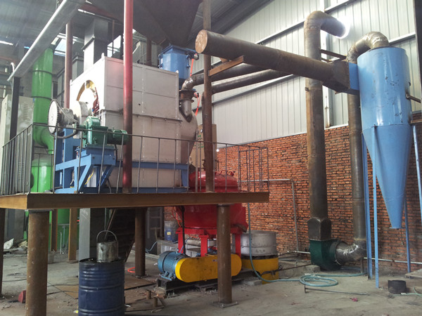 覆膜砂设备现场图 覆膜砂设备现场图